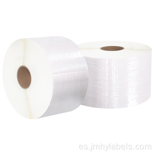 Etiqueta de transferencia térmica jumbo roll semi brillo